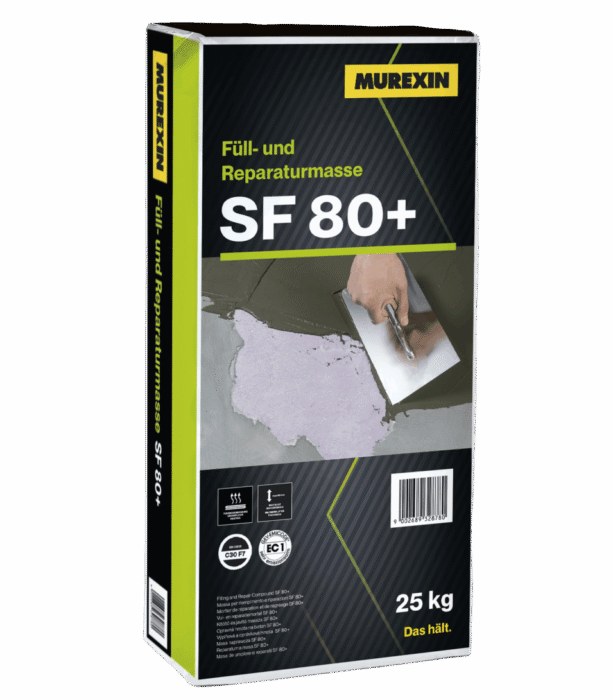 Výplňová a oprávková hmota Murexin SF 80+