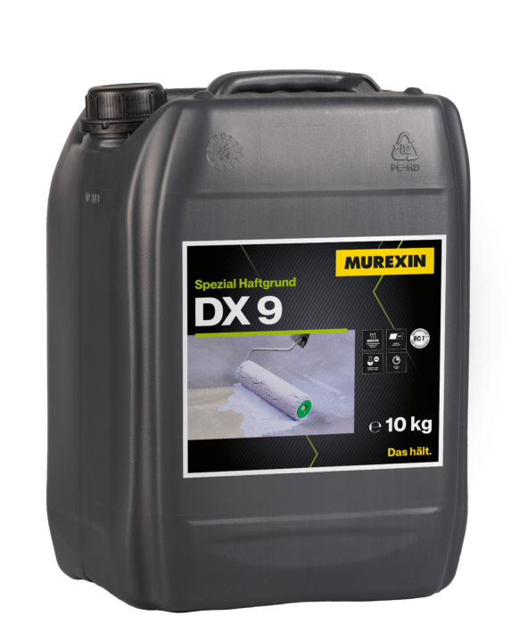 Murexin MurePrime DX 9 — Špeciálny adhézny mostík (5 kg) — univerzálna penetrácia / adhézny mostík pod podlahy